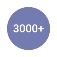 3000+ attendees
