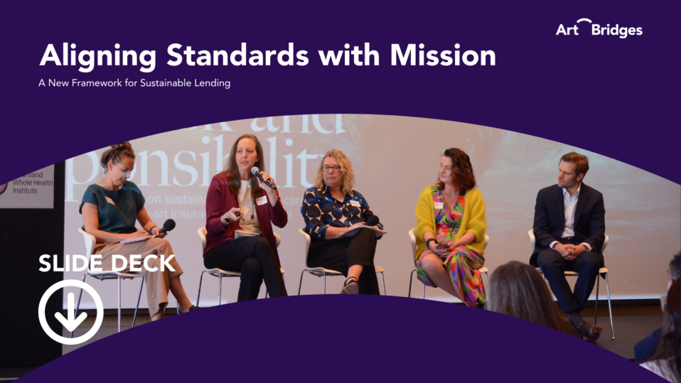Art Bridges Convening Aligning Standards With Mission