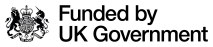 Funded by UK Government logo