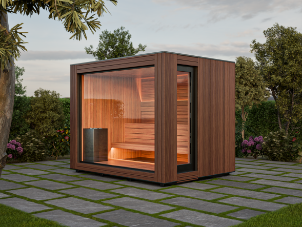 Exclusive natura outdoor sauna