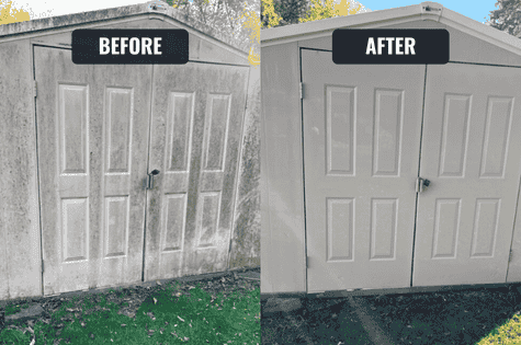 House Wash Before & After