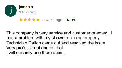 Bar-D Plumbing Testimonial 4