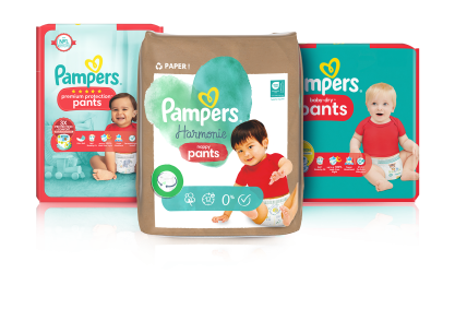 Pampers Pants packshots