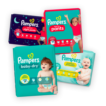 Pampers-Produkte