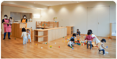 企業内保育所 Smile Kidsの園内画像