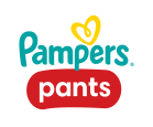 Pampers pants logo