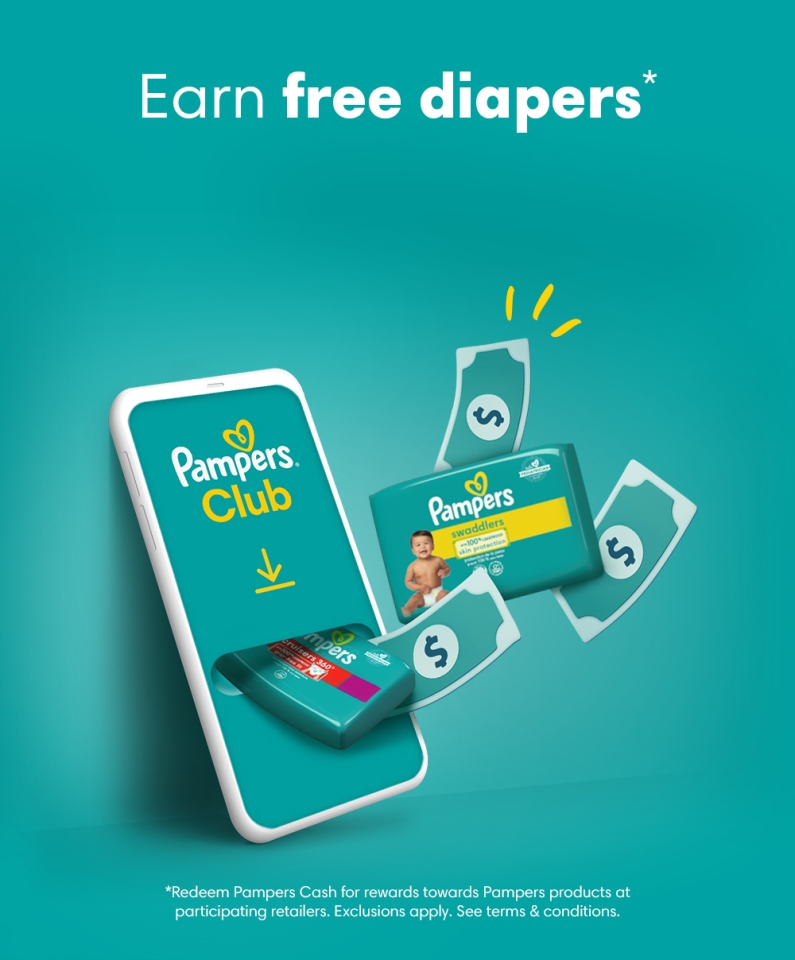 Download the Pampers App!