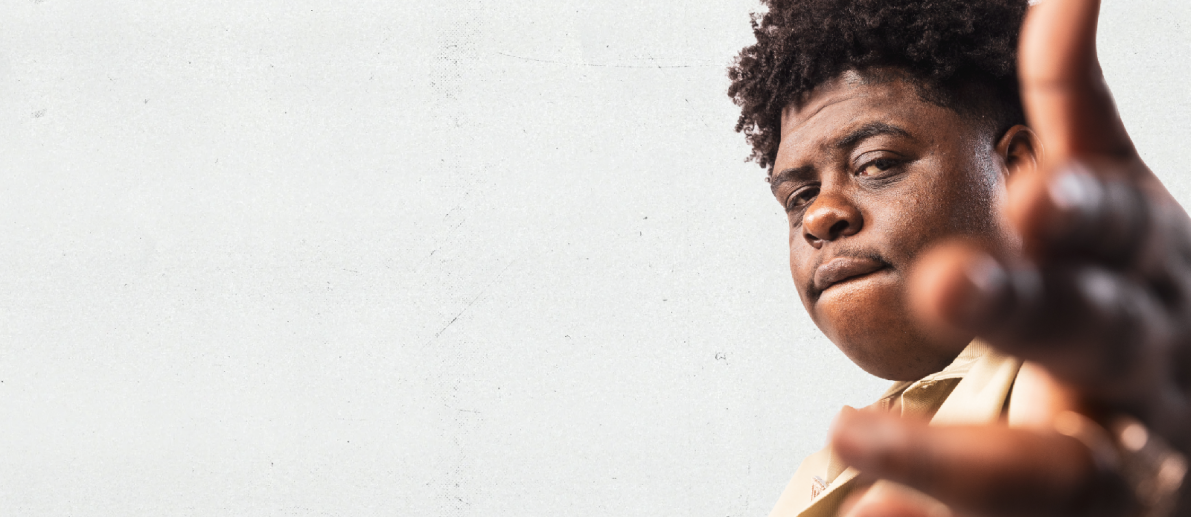 Superstar UnitedMasters Parnter Artist BigXThaPlug pointing at the camera