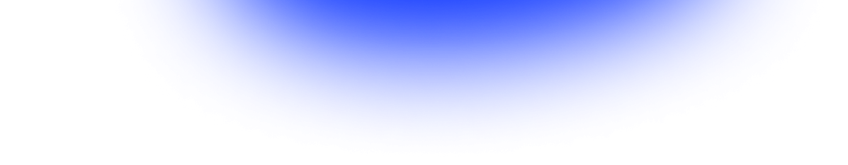 Blue glow behind Artist