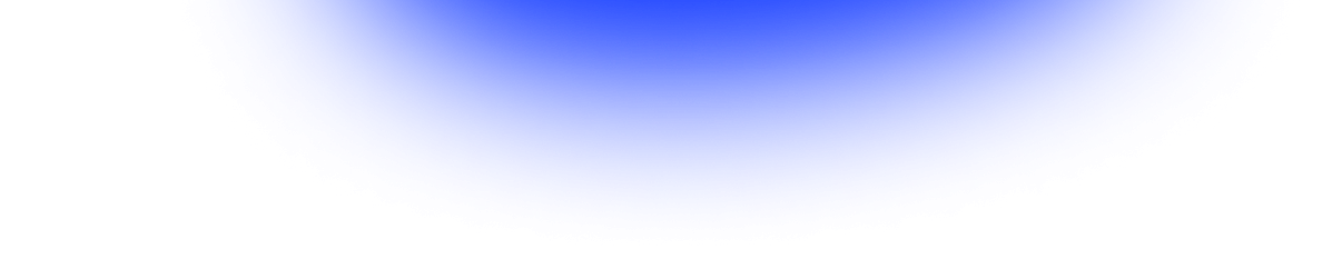 Blue glow behind Artist