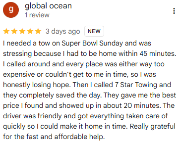 7 star review 2