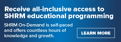 SHRM Seminars - SHRM On-Demand house ad (mobile)