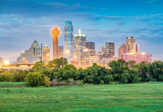 SHRM Seminars in Dallas, Texas (image of Dallas skyline at night)