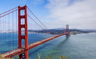 SHRM Seminars - San Francisco, CA skyline (Golden Gate Bridge)