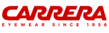 Logo of Carrera eyewear, proudly stocked by  Dynamic Vision Optometrists.