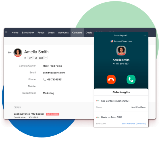 DSL Telecom can integrate your CRM with the DSL Telecom PBX