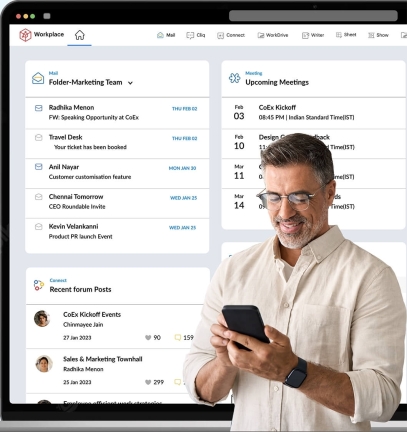 DSL Telecom Zoho Workplace Webinar