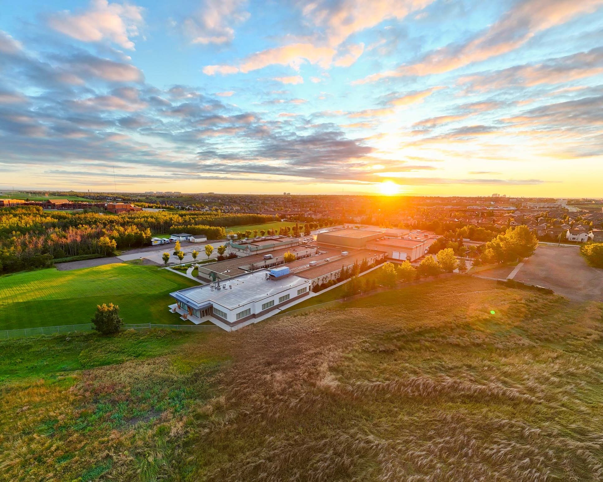 Abstract pastel lavender folded ribbon-like layers on a soft light background