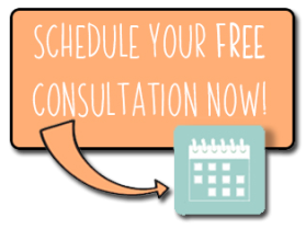 Illustrated image of calendar for Scheduling Free Consultation. Links to You Can Book Me page