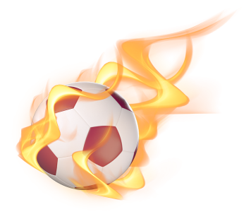 Minge de fotbal stilizată, element decorativ