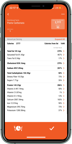 Glass Top Nutritional Calculator & Food Scale 