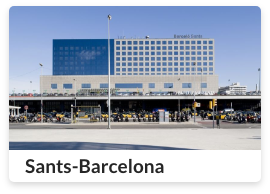Parking estaciones Sants-Barcelona