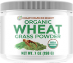 organic wheat grass powder