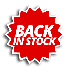 back in stock with drop shadow