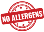 NO ALLERGENS