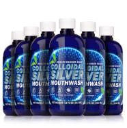 silver mouthwash 6 pack