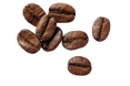 eight coffee beans