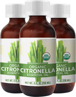 Organic Citronella Essential Oil x3