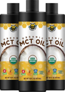 groovy bee organic mct oil x3