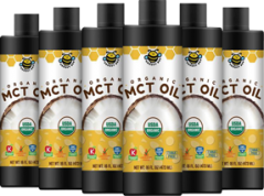 groovy bee organic mct oil x6