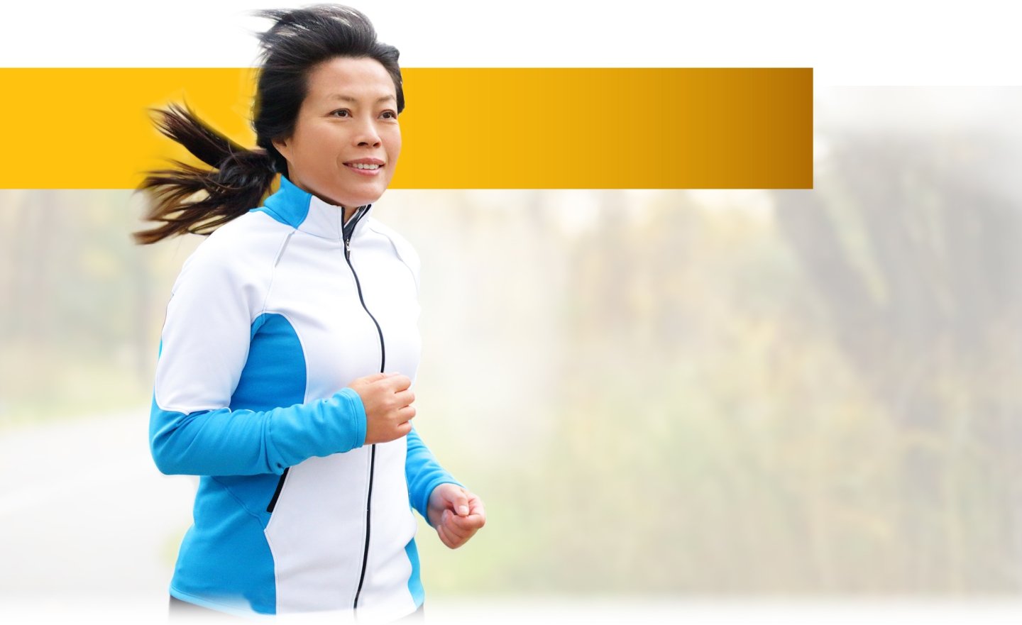 Woman running