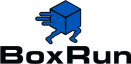 box run portable storage logo
