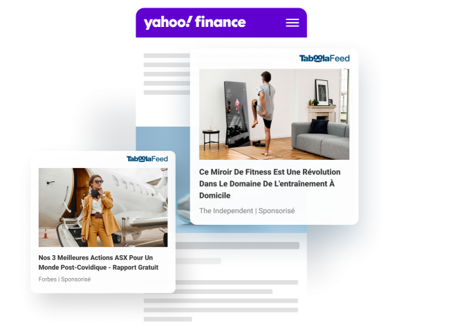 Élargissez votre portée : Taboola Ads est maintenant sur Yahoo