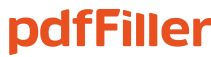 pdfFiller logo, pdfFiller homepage
