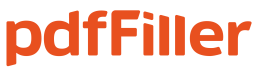 pdfFiller logo, pdfFiller homepage