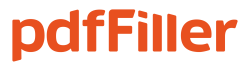pdfFiller logo, pdfFiller homepage