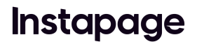 Instapage logo, Instapage homepage