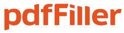 pdfFiller logo, pdfFiller homepage