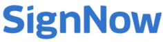 SignNow logo, SignNow homepage