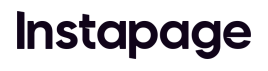 Instapage logo, Instapage homepage