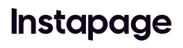 Instapage logo, Instapage homepage