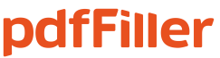 pdfFiller logo, pdfFiller homepage