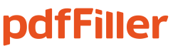 pdfFiller logo, pdfFiller homepage