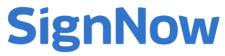 SignNow logo, SignNow homepage