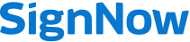 SignNow logo, SignNow homepage
