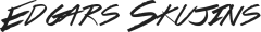 Edgars Skujins signature